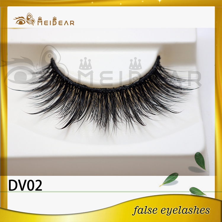 Newly fashion 3D faux mink eye lashes in Custom logo package 